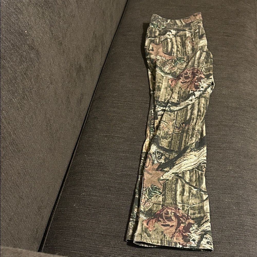 Mossy Oak Camouflage Straight Leg Jeans